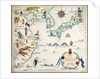 Humorous map of the South China Sea and Yellow Sea, 1932 by unknown