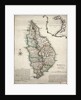 Colour map of Dominica with detailed geographical observations by Thomas Jeffereys