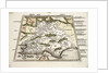 Conical projection of India by Ptolemy