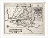 Map of Nova Terrae-Mariae tabula by John Ogilby
