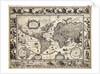 Mercator map of the world, 1606 by W.J. Blaeu