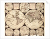 Planisphaerium terrestre sive terrarum orbis by Carel Allard
