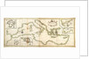 Chart of the Mediterranean, 1730 by Charles Price