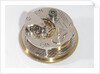 Marine chronometer, movement by Hamilton Watch Co.