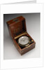 Marine chronometer in case by Hamilton Watch Co.