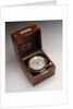 Marine chronometer in case by Hamilton Watch Co.