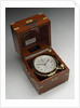 Marine chronometer in case by Hamilton Watch Co.
