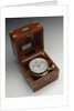 Marine chronometer in case by Hamilton Watch Co.