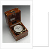 Marine chronometer in case by Hamilton Watch Co.