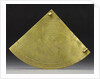 Obverse of Gunter quadrant by unknown