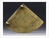 Obverse of astrolabe quadrant by unknown