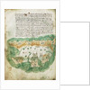Chart of Zakinthos by Cristoforo Buondelmonti