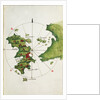 Khios and adjacent mainland by Bartolommeo dalli Sonetti