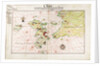 Chart of Chius (Chios, Greece), 1554 by Battista Agnese