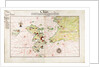 Chart of Chius (Chios, Greece), 1554 by Battista Agnese