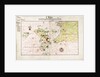 Chart of Chius (Chios, Greece), 1554 by Battista Agnese
