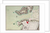 Map of the bay and city of S. Phelipe de Portobelo by Luis de Surville