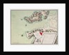 Map of the bay and city of S. Phelipe de Portobelo by Luis de Surville