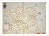 Map of the north of Ireland by unknown