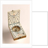 Diptych dial, leaves Ib and IIa by unknown