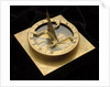 Portable horizontal dial for latitude 49 27' north by Claude Delure