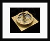 Portable horizontal dial for latitude 49 27' north by Claude Delure