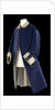Royal Naval uniform: pattern 1748-1758 by unknown
