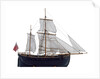 Full hull model, herring buss by Alistair Brown