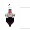 Passenger liner SS 'Normandie' (1932) by J. Montera