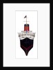 Passenger liner SS 'Normandie' (1932) by J. Montera