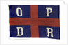 House flag, Oldenburg Portugiesische Dampschiffs Rhederei by unknown