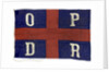 House flag, Oldenburg Portugiesische Dampschiffs Rhederei by unknown