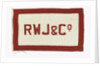 House flag, Richard W. Jones & Co. by unknown