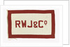 House flag, Richard W. Jones & Co. by unknown
