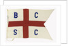 House flag, British Continental Steamship Co. Ltd by Unknown