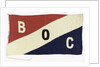 House flag, Burmah Oil Co. (Tankers) Ltd by unknown