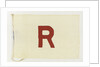 House flag, Red 'R' Steamship Co. Ltd by unknown