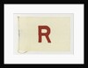 House flag, Red 'R' Steamship Co. Ltd by unknown