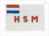 House flag, Holland Steamship Co. by unknown