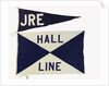 House flag, Hall Line Ltd by unknown