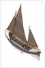 Full hull model, Watson lifeboat, port stern quarter deck by unknown