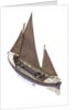 Full hull model, Watson lifeboat, port stern quarter deck by unknown