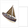 Full hull model, Watson lifeboat, starboard by unknown