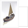 Full hull model, Watson lifeboat, starboard stern quarter deck by Unknown