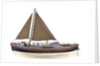 Full hull model, Watson lifeboat, port broadside by unknown