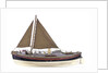Full hull model, Watson lifeboat, port broadside by unknown