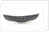 Full hull model, Greathead lifeboat, broadside by Henry Greathead