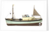 'Ocean Harvester', port broadside by Graham Caird