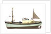 'Ocean Harvester', port broadside by Graham Caird