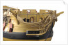 74-gun two-decker ship of the line, figurehead by unknown